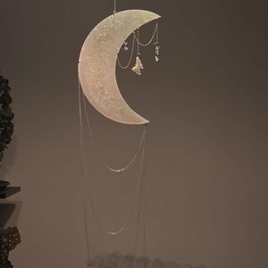 Beautiful Handmade Moon Suncatcher